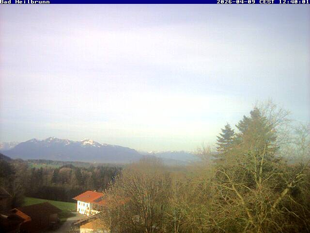 Archiv Foto Webcam Bad Heilbrunn im Tölzer Land