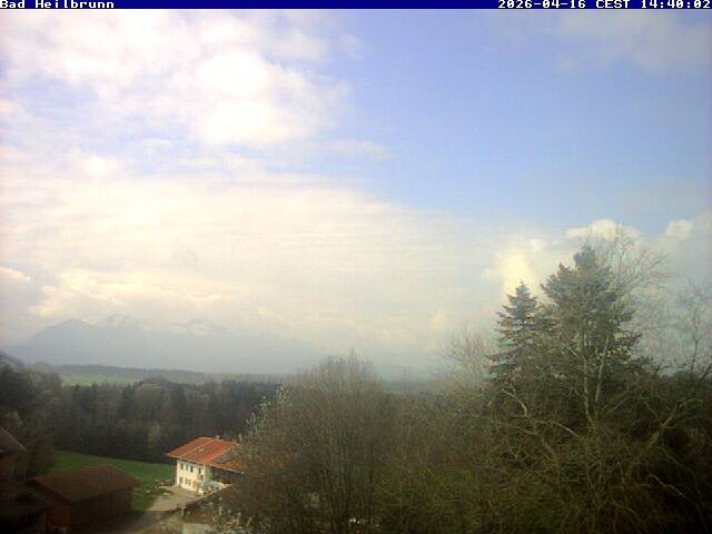 Archiv Foto Webcam Bad Heilbrunn im Tölzer Land