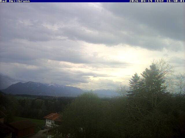 Archived image Webcam Bad Heilbrunn (Tölzer Land)