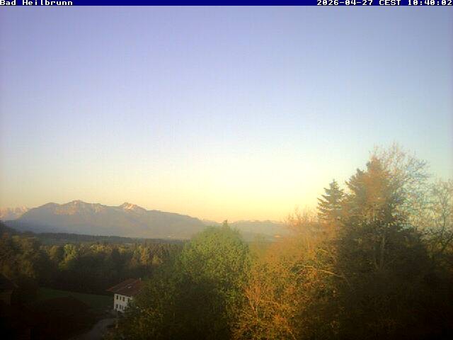 Archiv Foto Webcam Bad Heilbrunn im Tölzer Land