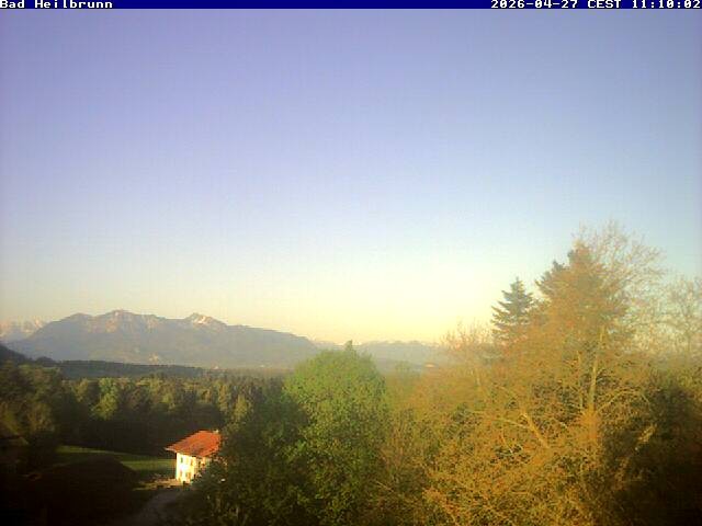 Archiv Foto Webcam Bad Heilbrunn im Tölzer Land