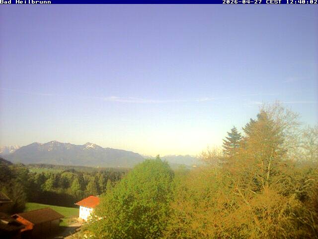 Archiv Foto Webcam Bad Heilbrunn im Tölzer Land