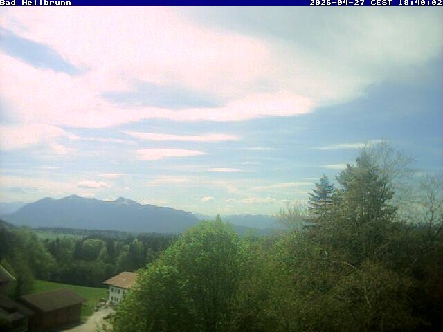 Archiv Foto Webcam Bad Heilbrunn im Tölzer Land