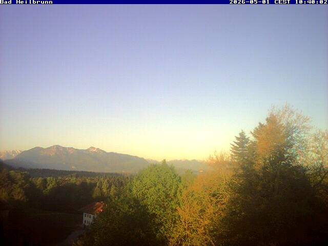 Archiv Foto Webcam Bad Heilbrunn im Tölzer Land