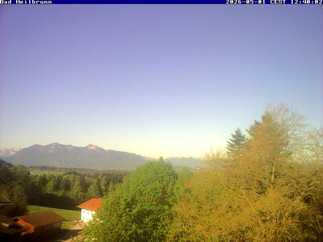 Archiv Foto Webcam Bad Heilbrunn im Tölzer Land