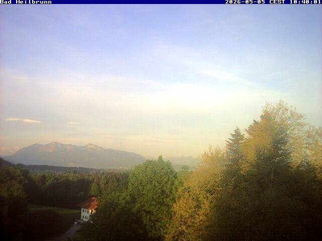 Archiv Foto Webcam Bad Heilbrunn im Tölzer Land