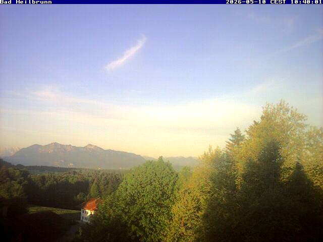 Archived image Webcam Bad Heilbrunn (Tölzer Land)