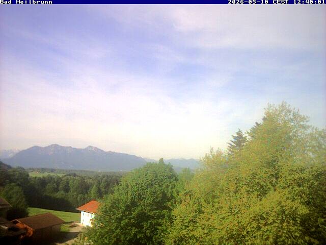 Archived image Webcam Bad Heilbrunn (Tölzer Land)