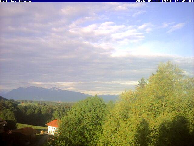 Archiv Foto Webcam Bad Heilbrunn im Tölzer Land
