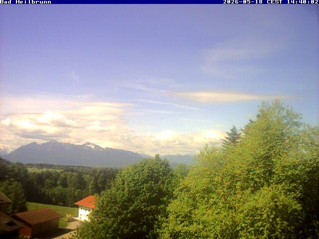 Archiv Foto Webcam Bad Heilbrunn im Tölzer Land