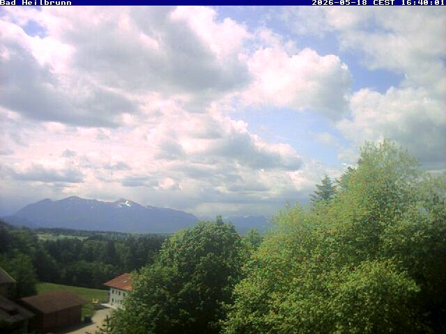 Archiv Foto Webcam Bad Heilbrunn im Tölzer Land