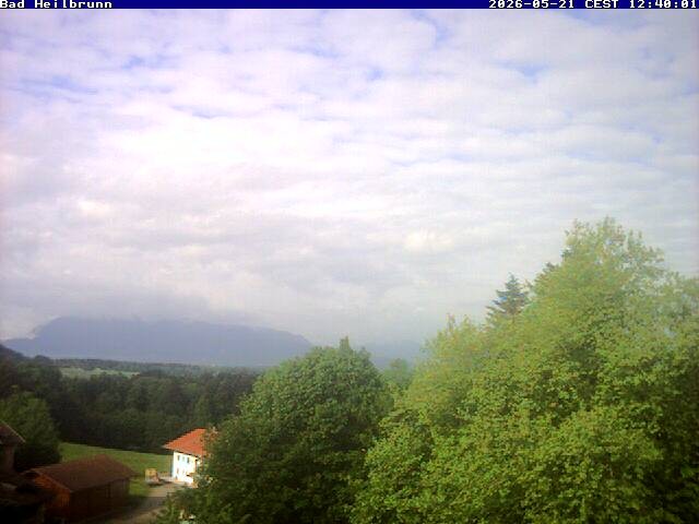Archiv Foto Webcam Bad Heilbrunn im Tölzer Land