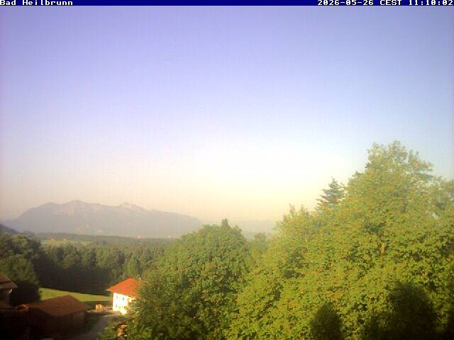 Archived image Webcam Bad Heilbrunn (Tölzer Land)