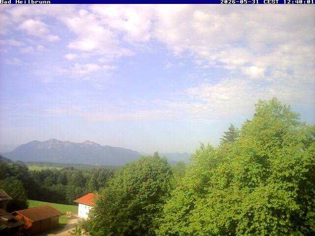 Archived image Webcam Bad Heilbrunn (Tölzer Land)