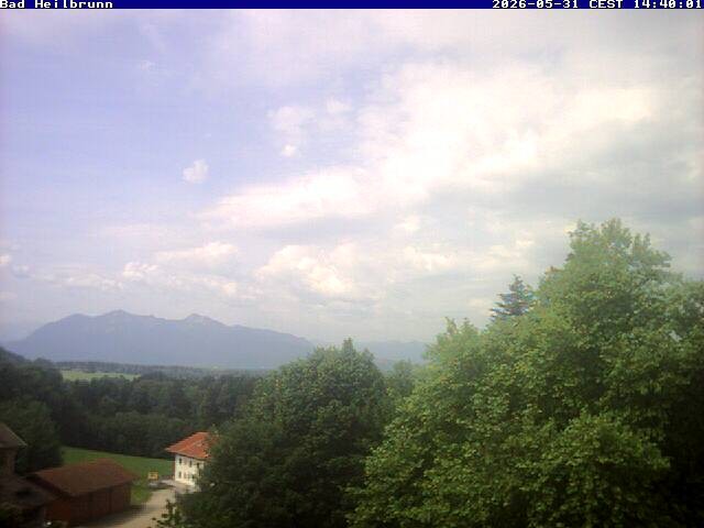 Archived image Webcam Bad Heilbrunn (Tölzer Land)