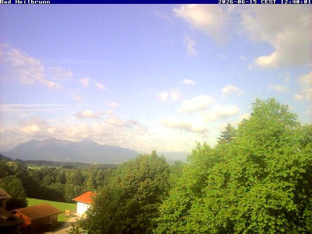 Archiv Foto Webcam Bad Heilbrunn im Tölzer Land