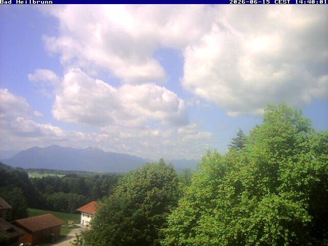 Archiv Foto Webcam Bad Heilbrunn im Tölzer Land