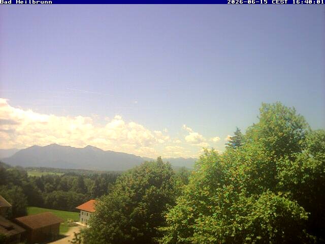 Archiv Foto Webcam Bad Heilbrunn im Tölzer Land