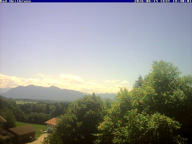 Archiv Foto Webcam Bad Heilbrunn im Tölzer Land