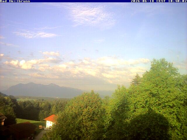 Archived image Webcam Bad Heilbrunn (Tölzer Land)