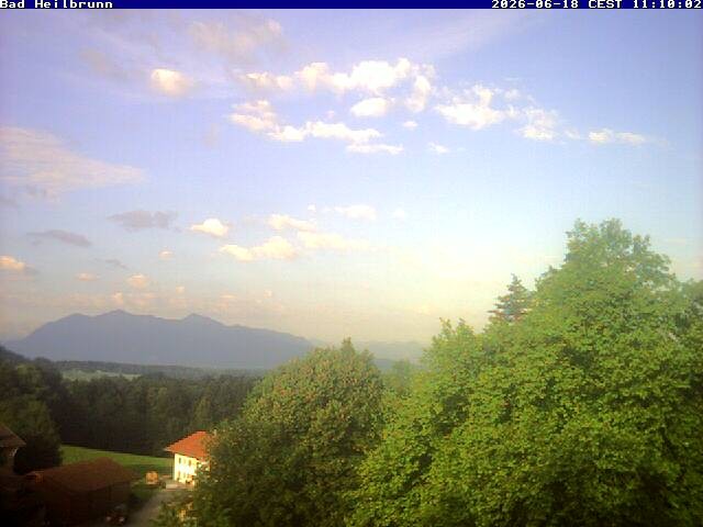 Archived image Webcam Bad Heilbrunn (Tölzer Land)