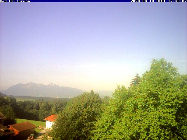 Archived image Webcam Bad Heilbrunn (Tölzer Land)