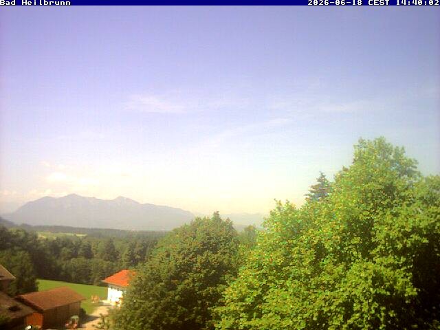 Archived image Webcam Bad Heilbrunn (Tölzer Land)