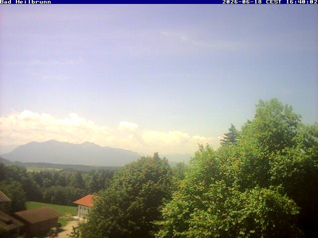 Archiv Foto Webcam Bad Heilbrunn im Tölzer Land