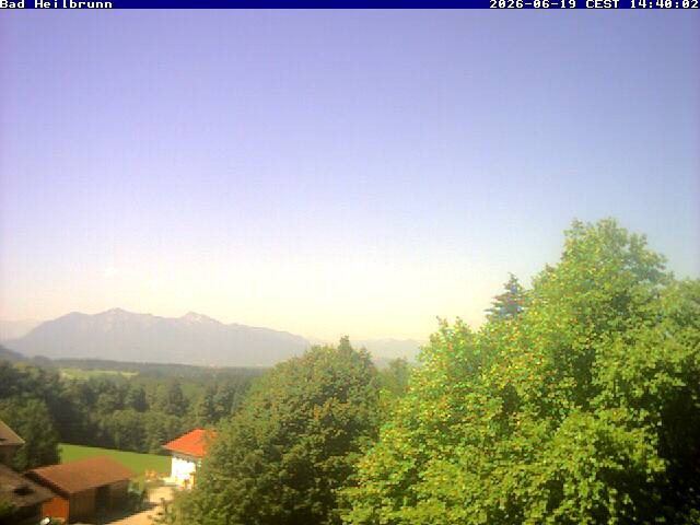 Archiv Foto Webcam Bad Heilbrunn im Tölzer Land