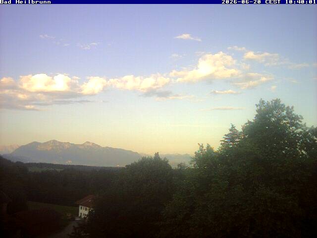 Archiv Foto Webcam Bad Heilbrunn im Tölzer Land