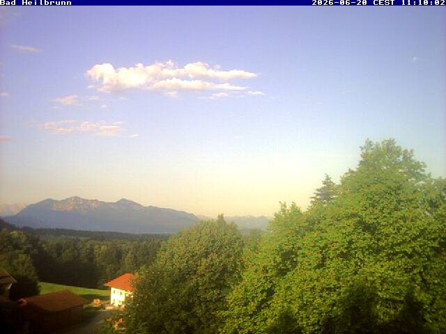 Archiv Foto Webcam Bad Heilbrunn im Tölzer Land