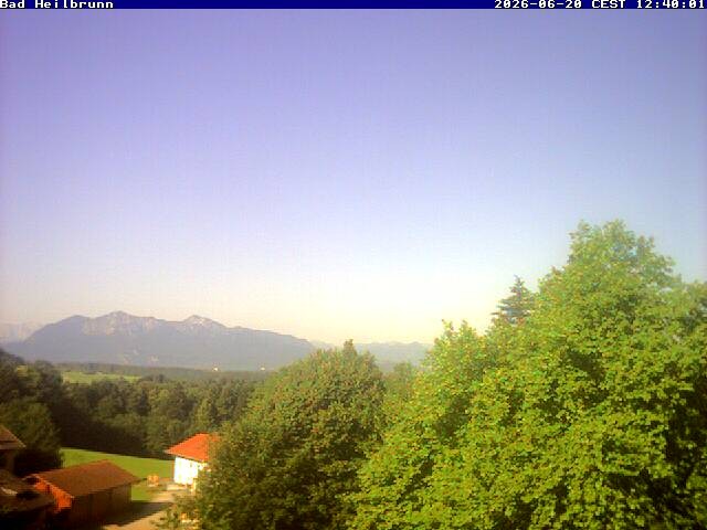 Archiv Foto Webcam Bad Heilbrunn im Tölzer Land