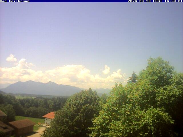 Archiv Foto Webcam Bad Heilbrunn im Tölzer Land
