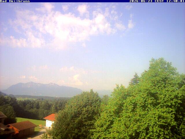 Archiv Foto Webcam Bad Heilbrunn im Tölzer Land