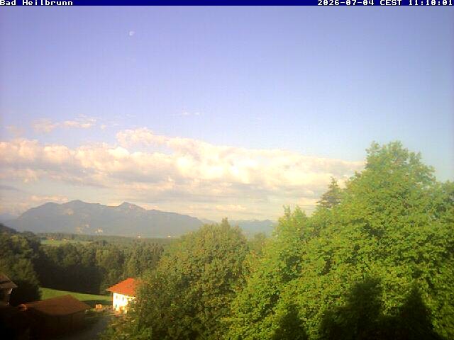 Archiv Foto Webcam Bad Heilbrunn im Tölzer Land