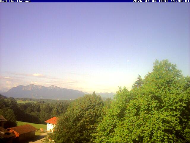 Archiv Foto Webcam Bad Heilbrunn im Tölzer Land