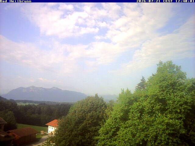 Archiv Foto Webcam Bad Heilbrunn im Tölzer Land