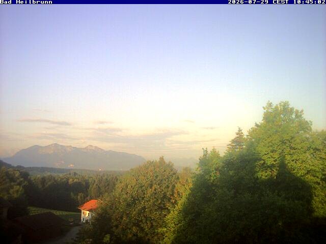 Archiv Foto Webcam Bad Heilbrunn im Tölzer Land