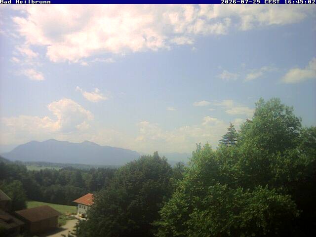 Archiv Foto Webcam Bad Heilbrunn im Tölzer Land