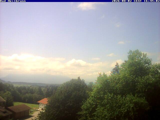 Archiv Foto Webcam Bad Heilbrunn im Tölzer Land