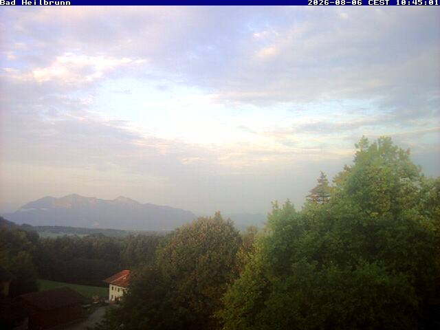 Archived image Webcam Bad Heilbrunn (Tölzer Land)