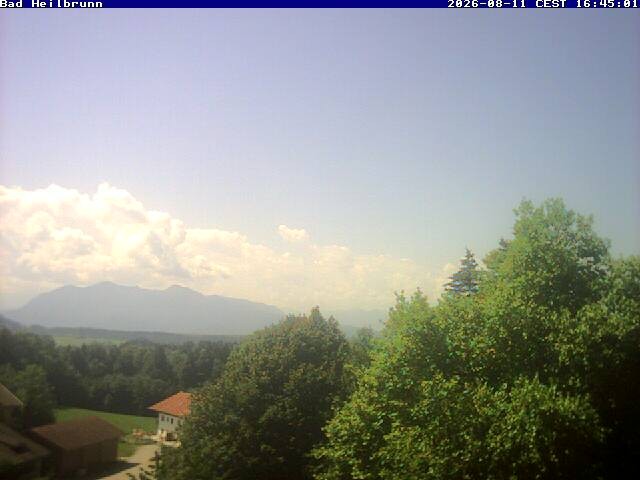 Archiv Foto Webcam Bad Heilbrunn im Tölzer Land