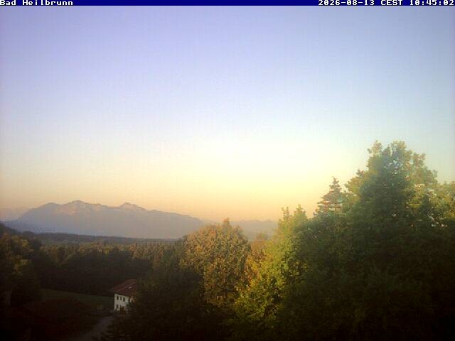 Archiv Foto Webcam Bad Heilbrunn im Tölzer Land