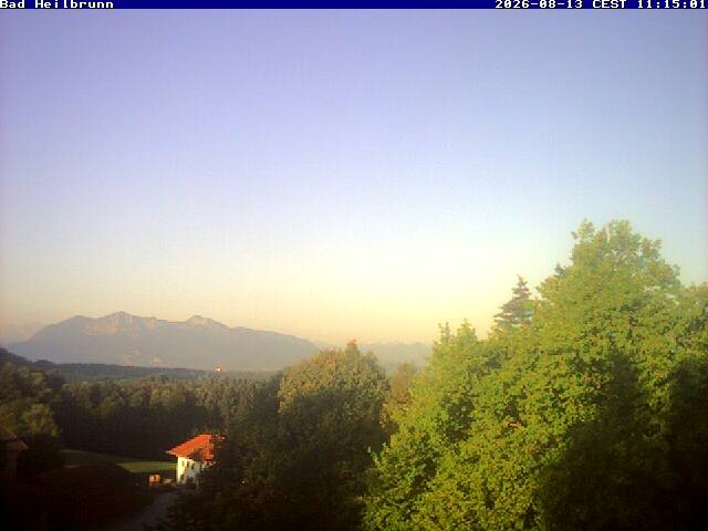 Archiv Foto Webcam Bad Heilbrunn im Tölzer Land