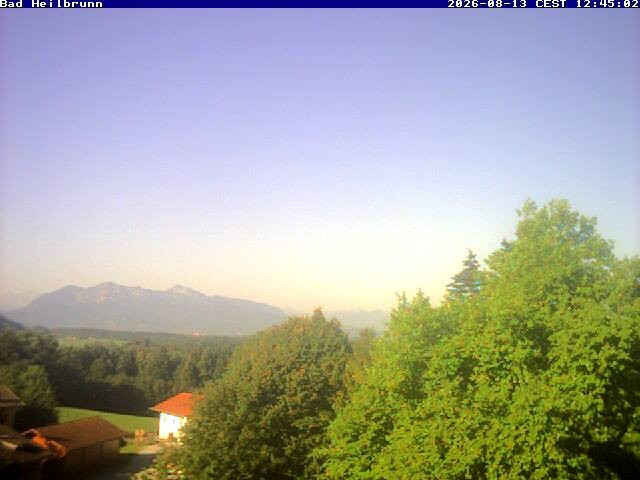 Archiv Foto Webcam Bad Heilbrunn im Tölzer Land
