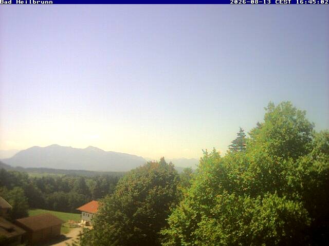 Archiv Foto Webcam Bad Heilbrunn im Tölzer Land