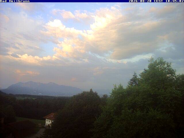 Archiv Foto Webcam Bad Heilbrunn im Tölzer Land