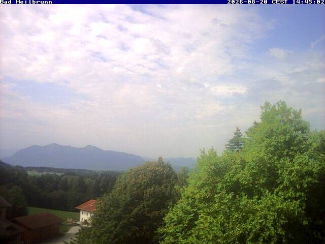 Archiv Foto Webcam Bad Heilbrunn im Tölzer Land
