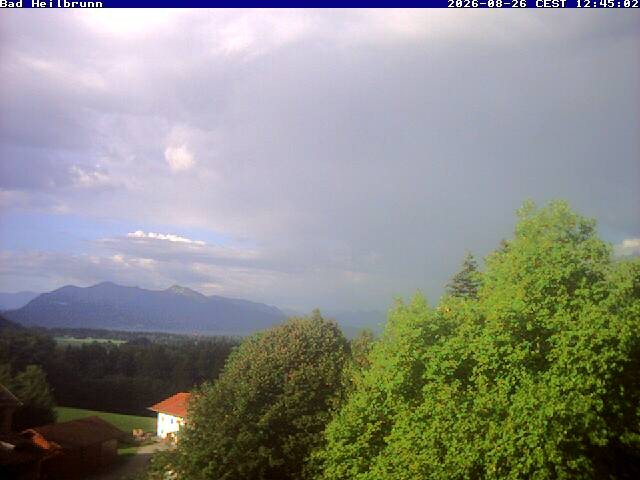 Archiv Foto Webcam Bad Heilbrunn im Tölzer Land