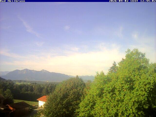 Archived image Webcam Bad Heilbrunn (Tölzer Land)
